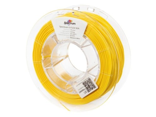 Filament Spectrum S-Flex 90A 1,75 mm Bahama Yellow 0,25 kg 250g