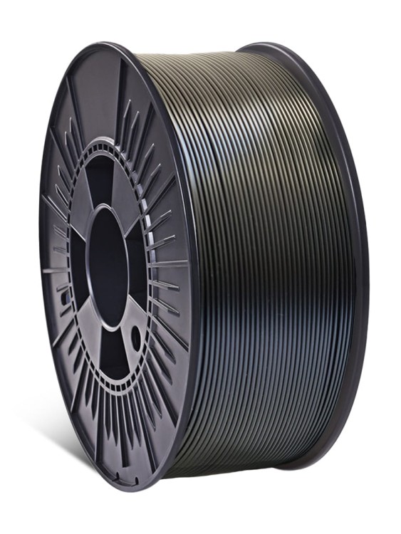 Filament do drukarki 3D Nebula Pet-G 1,75mm  kolor czarny waga 1000g 1kg
