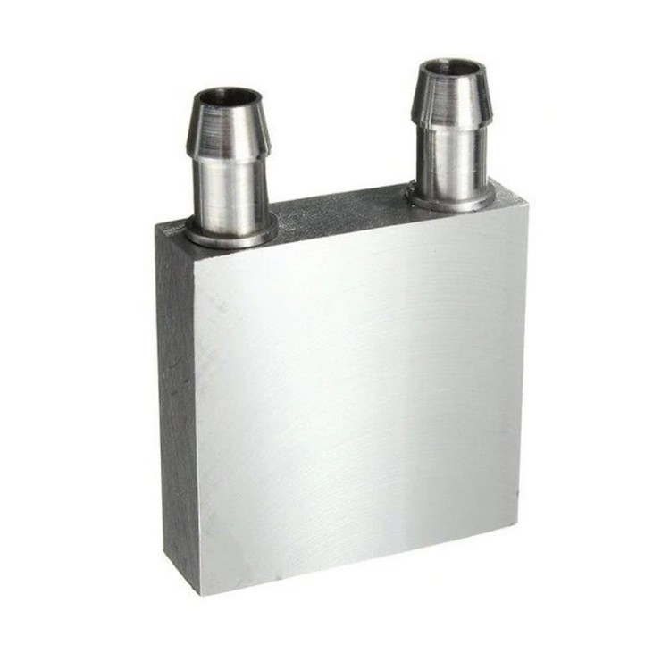 Blok wodny do chłodzenia o wymiarach 40x40mm stosowany do chłodzenia np. głowicy w drukarce 3D.