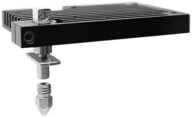 Ulepszenie drukarki 3D Zortrax M200 oraz M300 od firmy Micro Swiss, zawierające gardziel, dyszę oraz radiator.