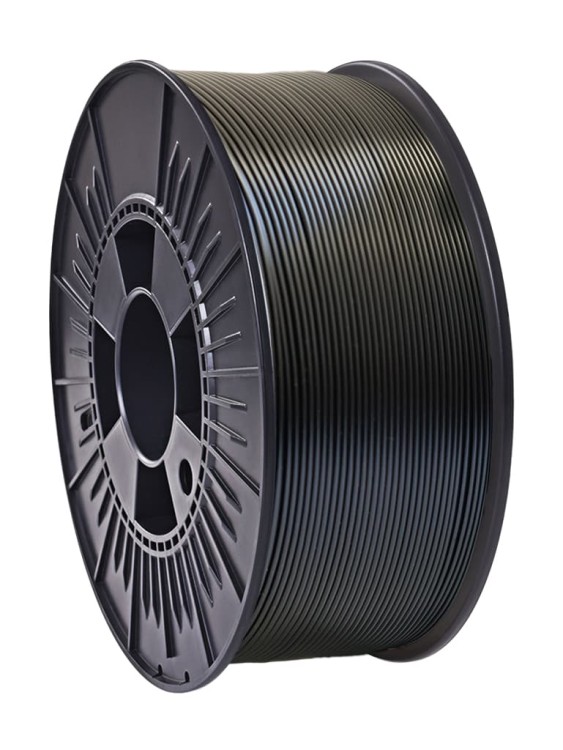 Filament do drukarki 3D Nebula Flex 506 1,75mm waga 1000 gramów kolor czarny 1kg