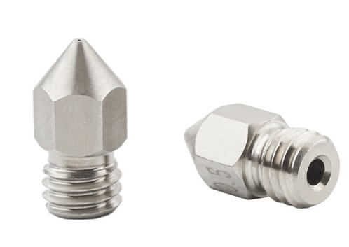 Zamienna dysza nierdzewna stalowa MK8 0,5mm do drukarki 3D, w tym Ender 3, Ender 3 V2, Ender 5, Anet A8, A6.