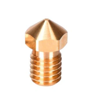 Premium brass nozzle E3D V6 1.75mm - orifice size: 0.8mm