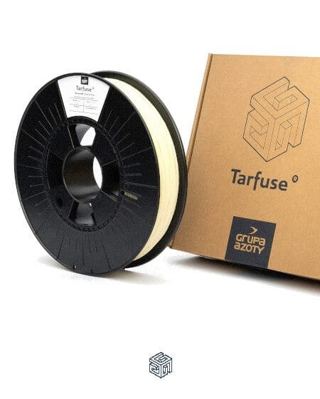 Filament do drukarki 3D Tarfuse PET-G średnica 1,75mm waga 500g 0,5kg kolor jasny kremowy beżowy (light ivory) Grupa Azoty