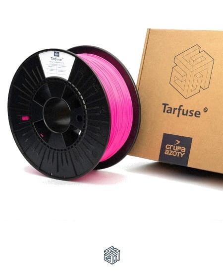 Filament do drukarki 3D Tarfuse PET-G średnica 1,75mm waga 2000g 2kg kolor magenta Grupa Azoty