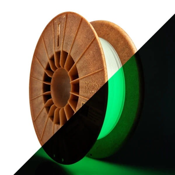 Filament ROSA PET-G Standard HS 1,75 mm Glow in the Dark Green 0,5 kg 500g Druk 3D Kraków