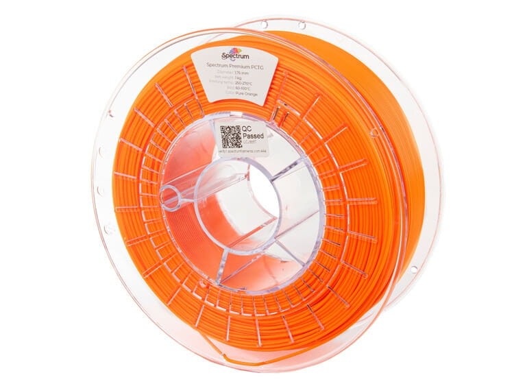 Filament PCTG Spectrum 1.75mm Pure Orange 1kg