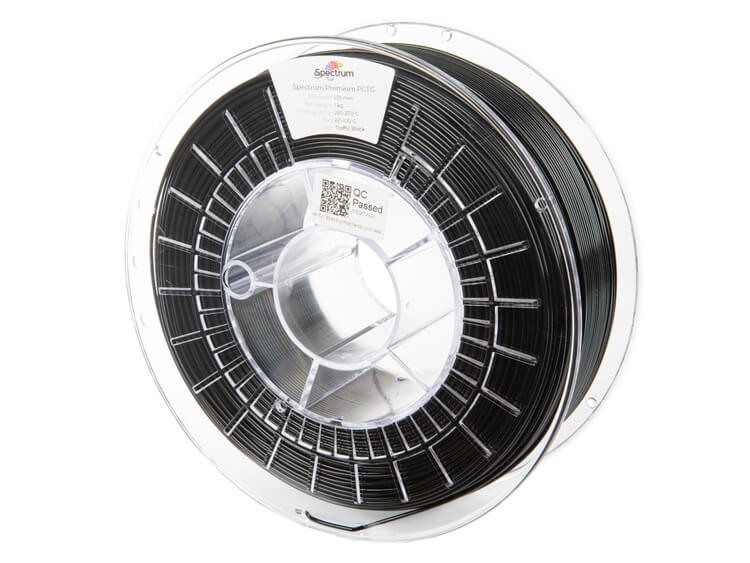 Filament PCTG Spectrum 1.75mm Traffic Black 1kg