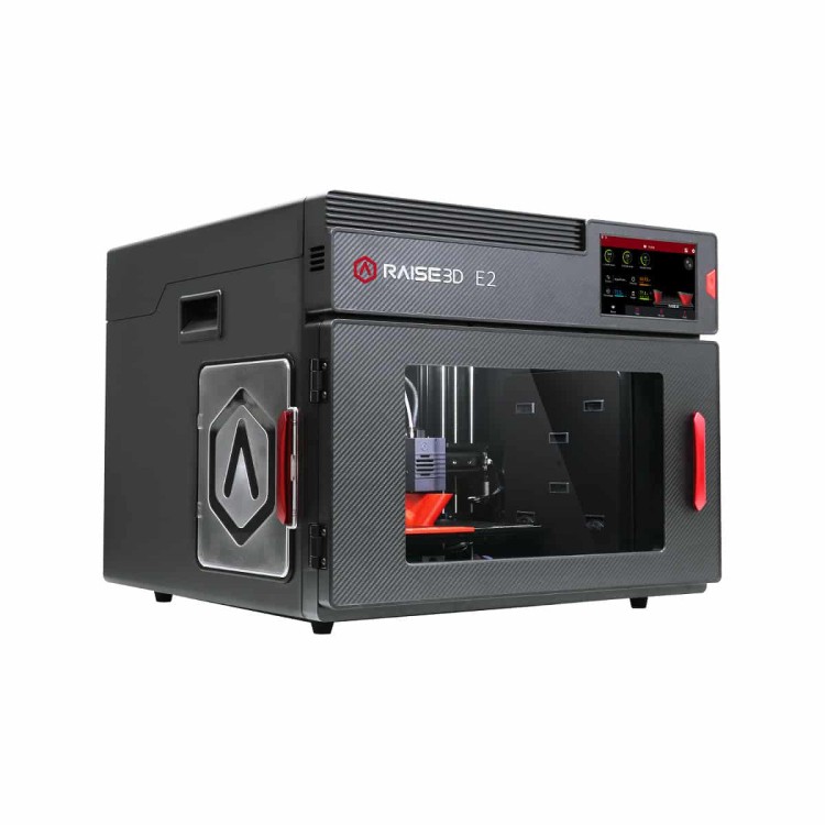 Drukarka 3D Raise3D E2 - widok z boku
