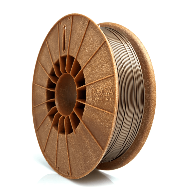 Filament ROSA Pet-G Standard 1,75mm waga 0.8kg perłowe złoto 800g Druk 3D Kraków