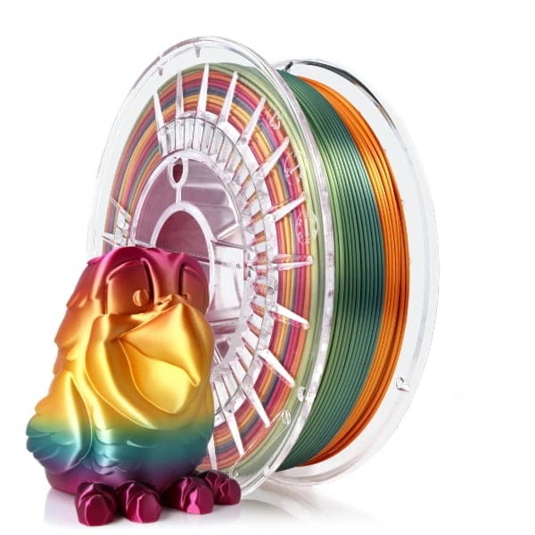 Filament PLA ROSA 3D 1.75mm Rainbow Silk Tropical   0.8kg  800g