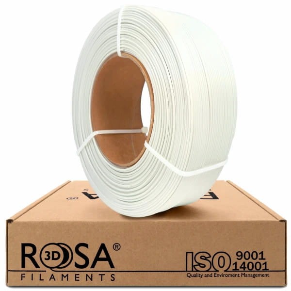 Filament ReFill PLA Starter ROSA 3D 1.75mm Litophane White 1kg 1000g Druk 3D Kraków