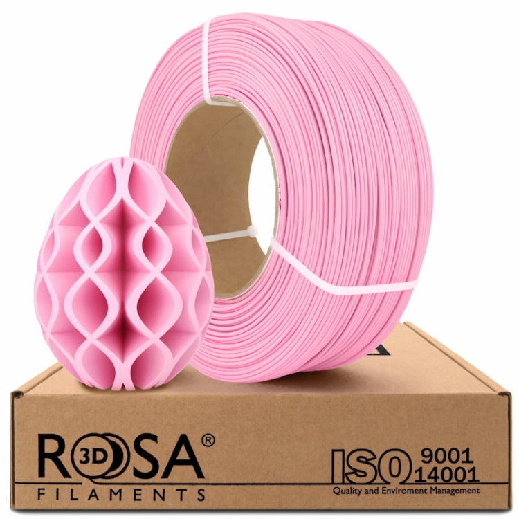 Filament Refill PLA Pastel ROSA 3D 1.75mm Pink 1kg 1000g Druk 3D Kraków Druk 3D Kraków