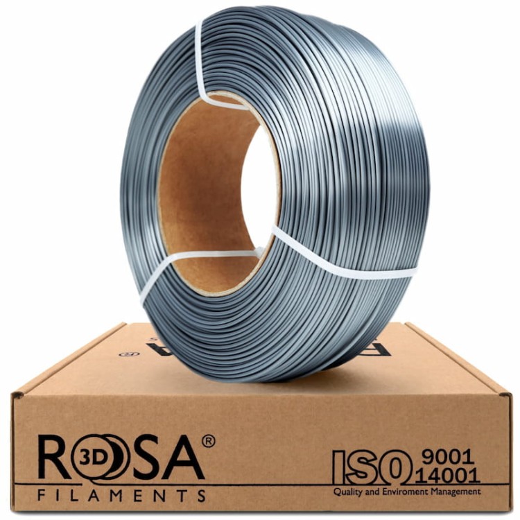 Filament ReFill PLA-Silk ROSA 3D 1.75mm Steel 1kg 1000g Druk 3D Kraków