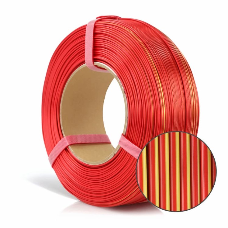 Filament ReFill PLA Magic Silk ROSA 3D 1.75mm Fire 1kg 1000g