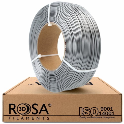 Filament ReFill PET-G Standard HS ROSA 3D 1,75 mm Aluminium 1 kg 1000g Druk 3D Kraków