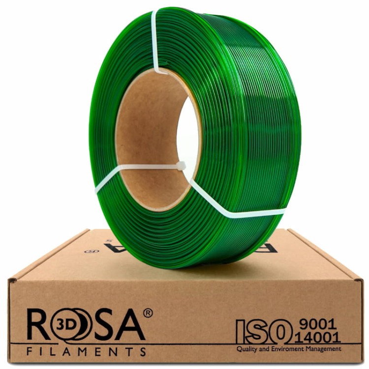 Filament ReFill PET-G HS ROSA 3D 1,75 mm Light Green Tr. 1 kg 1000g Druk 3D Kraków