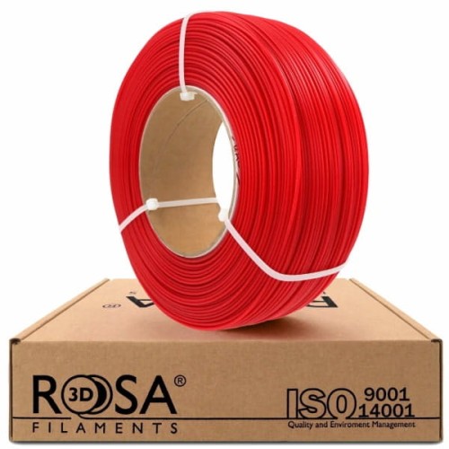 Filament ReFill PLA Starter ROSA 3D 1.75mm Karmin Red 1kg 1000g Druk 3D Kraków