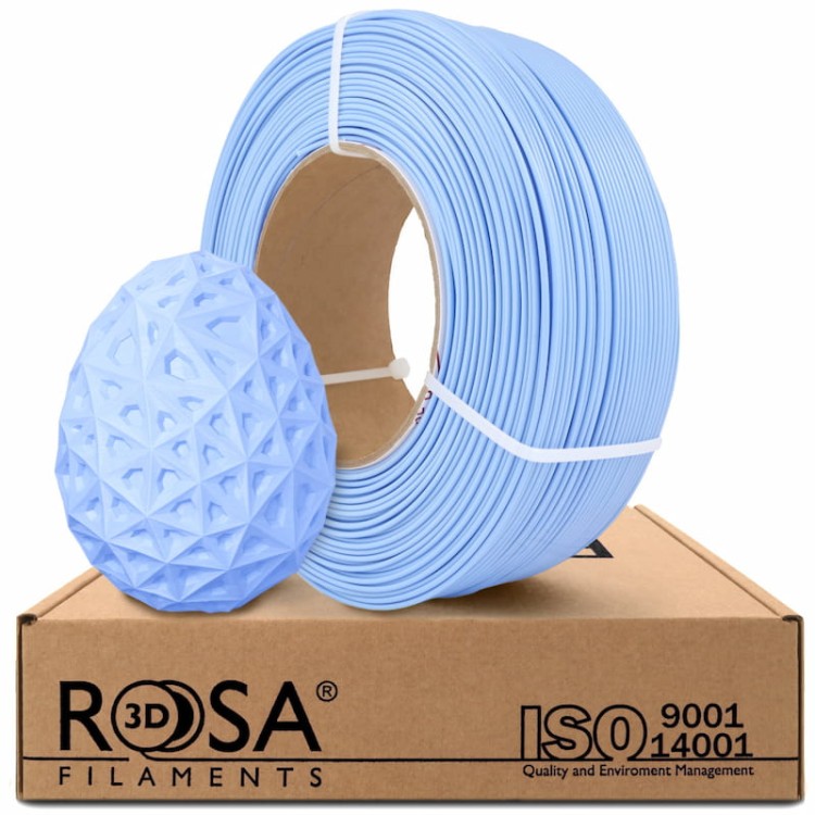 Filament Refill PLA Pastel ROSA 3D 1.75mm Blue 1kg 1000g Druk 3D Kraków