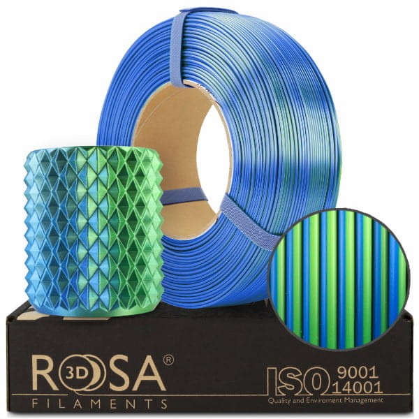 Filament ReFill PLA Magic Silk ROSA 3D 1.75mm Lagoon 1kg 1000g