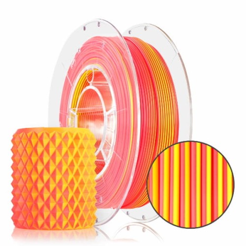 Filament PLA Magic Silk ROSA 3D 1,75 mm Neon 0,3 kg 300g