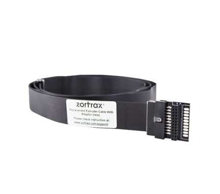 Extruder cable with adaptor Zortrax M200/M200 Plus