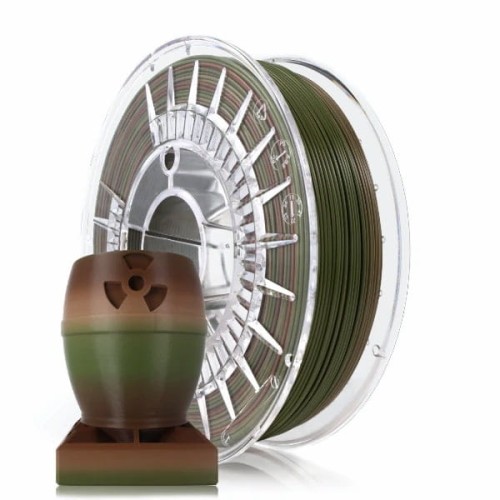 Filament PLA ROSA 3D 1.75mm Rainbow Silk Army Forest  800g 0.8kg Druk 3D Kraków