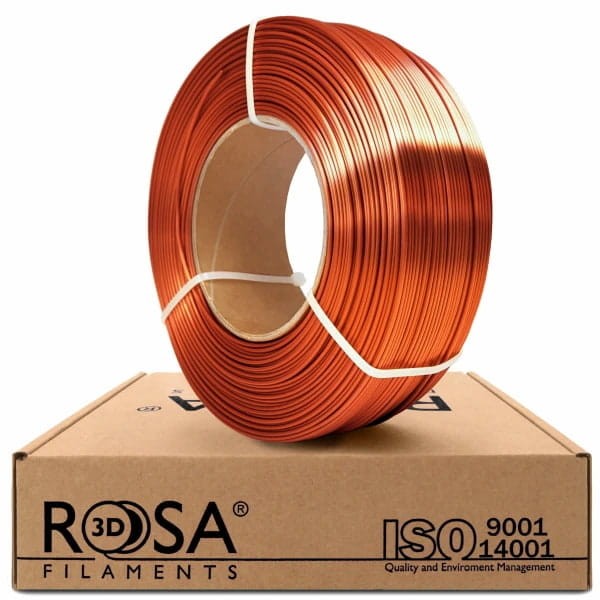 Filament ReFill PLA-Silk ROSA 3D 1.75mm Copper 1kg 1000g Druk 3D Kraków
