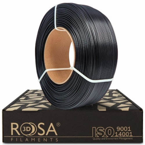 Filament ReFill PLA High Speed ROSA 3D 1,75 mm Black 1kg 1000g Druk 3D Kraków