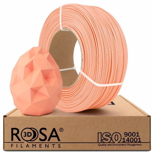 Filament Refill PLA Pastel ROSA 3D 1,75 mm Peach 1kg 1000g Druk 3D Kraków