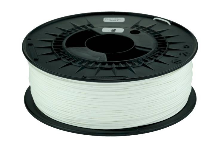 Filament do drukarki 3D ZADAR PLA  1,75mm o wadze 3kg w kolorze białym