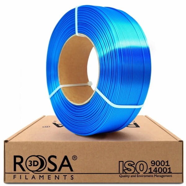 Filament ReFill PLA-Silk ROSA 3D 1,75 mm Blue 1kg 1000g Druk 3D Kraków