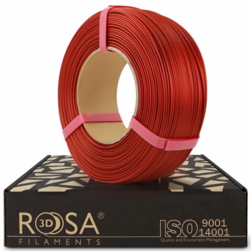 Filament ReFill PLA Starter ROSA 3D 1.75mm Red Jasper Satin 1kg  1000g Druk 3D Kraków