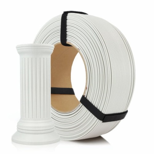 Filament ReFill PET-G Structure HS ROSA 3D 1,75 mm Light Gray 1 kg 1000g Druk 3D Kraków Druk 3D Kraków