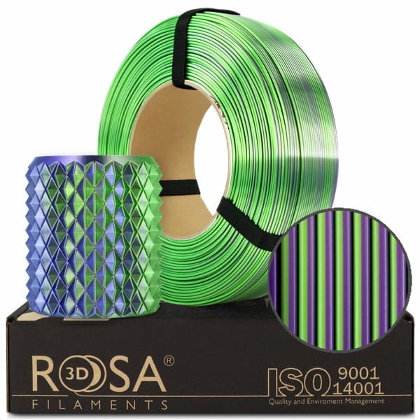 Filament ReFill PLA Magic Silk ROSA 3D 1,75 mm Goblin 1 kg 1000g