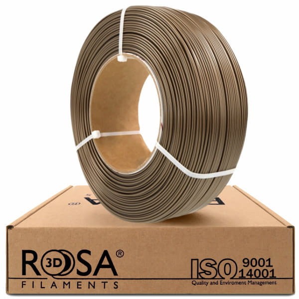 Filament ReFill PET-G ROSA 3D 1,75 mm Pearl Gold 1 kg 1000g Druk 3D Kraków