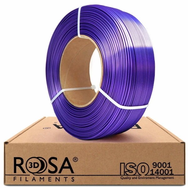 Filament ReFill PLA-Silk ROSA 3D 1,75 mm Violet 1kg 1000g Druk 3D Kraków