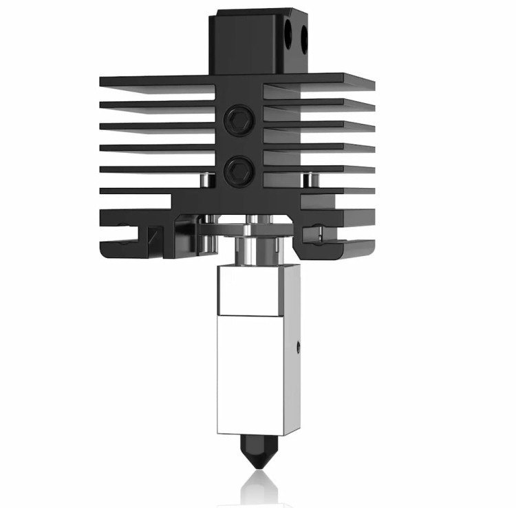 Hotend Modefine3D do Bambu Lab P1 + dysza hartowana 0,4 mm