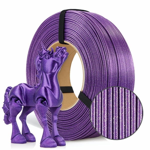 Filament ReFill PLA Galaxy ROSA 3D 1,75 mm Violet 1kg 1000g