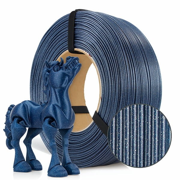 Filament ReFill PLA Galaxy ROSA 3D 1,75 mm Navy Blue 1kg 1000g Druk 3D Kraków
