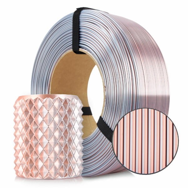 Filament ReFill PLA Magic Silk ROSA 3D 1,75 mm Glamour 1kg 1000g