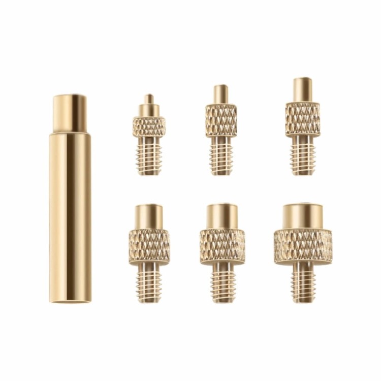 Groty do wtapiania insertów gwintowanych - zestaw