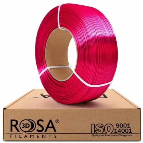 Filament ReFill PLA-Silk ROSA 3D 1,75 mm Fuchsia 1kg 1000g Druk 3D Kraków