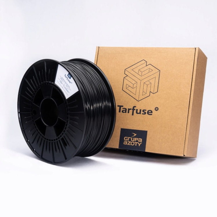 Niepalny filament Tarfuse PET-G FR 1,75 mm Black 1 kg 1000g