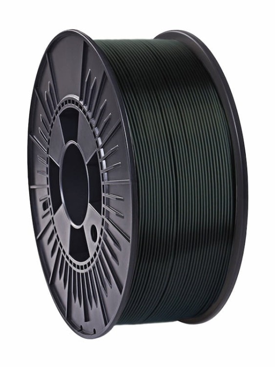 Czarny filament PLA Colorfil o średnicy 1.75mm i wadze netto 5kg 5000g