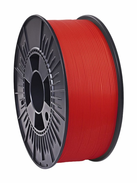 Czerwony filament PLA Colorfil o średnicy 1.75mm i wadze netto 5kg  5000g