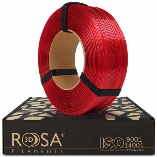 Filament ReFill PET-G Standard HS ROSA 3D 1,75 mm Red Wine Tr. 1 kg Druk 3D Kraków