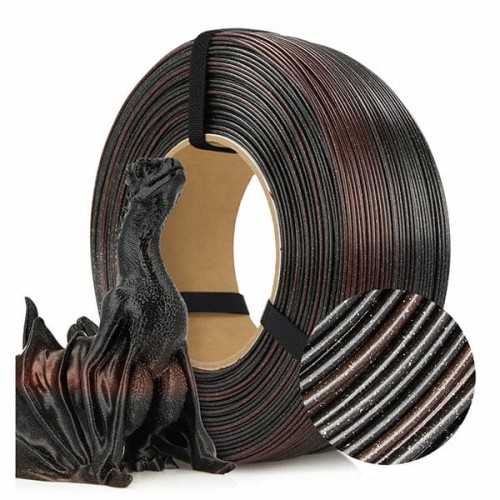 Filament ReFill PLA Galaxy Rainbow ROSA 3D 1,75 mm Meteor 1 kg