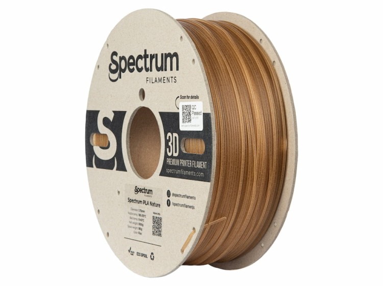 Filament PLA Nature Spectrum 1,75 mm Flax 1 kg