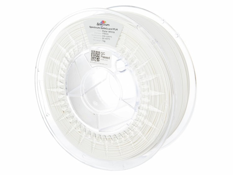 Filament SafeGuard PLA Spectrum 1,75 mm Polar White 1 kg